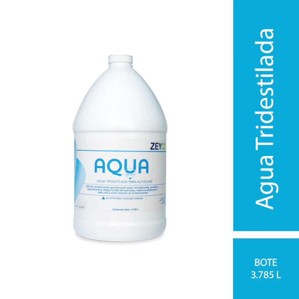 Agua Tridestilada Desionizada