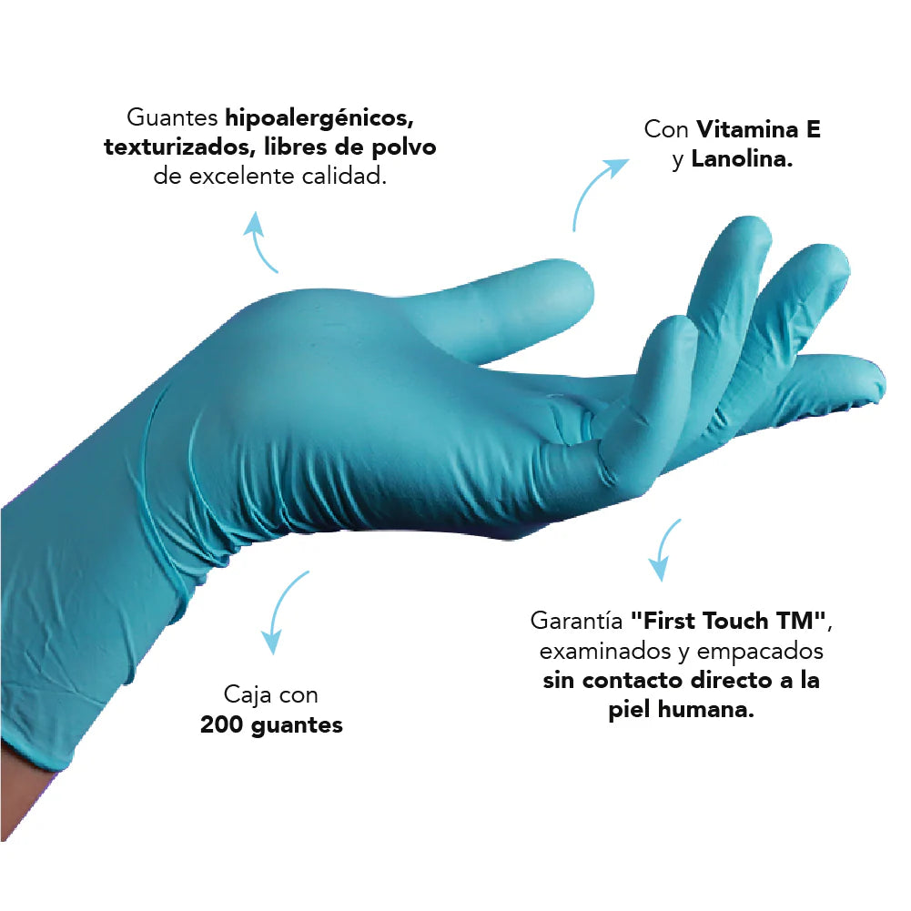 Guante Nitrilo Aqua