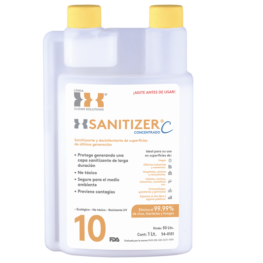 XSANITIZER C: Sanitizante y desinfectante de superficies