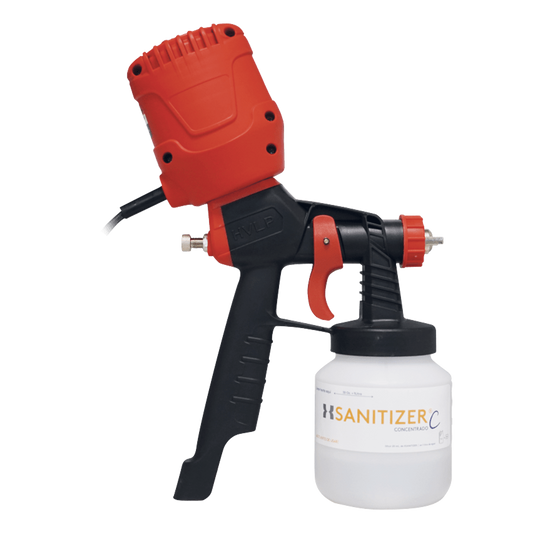 Pistola rociadora para sanitizante
