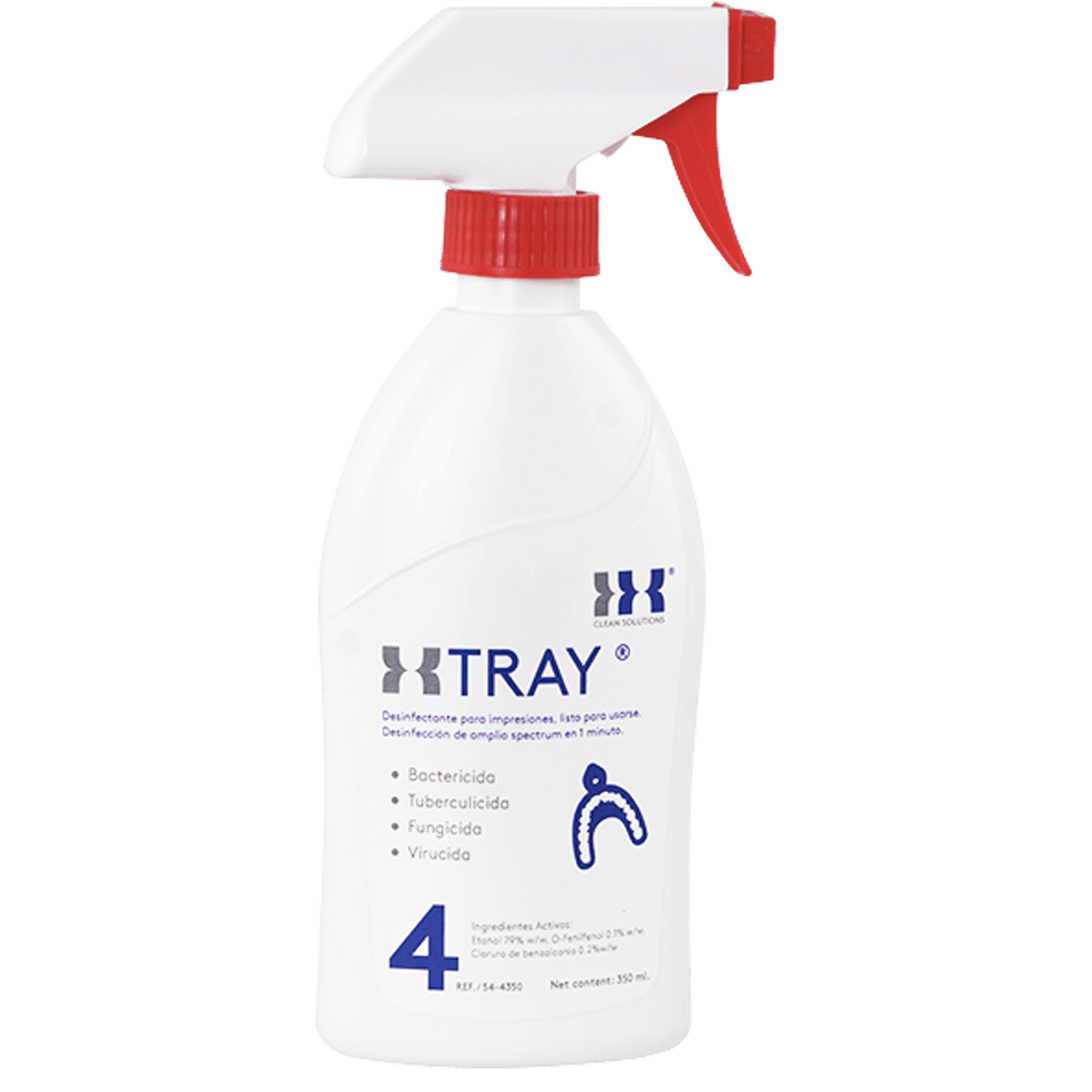 XTRAY: Desinfectante para impresiones dentales