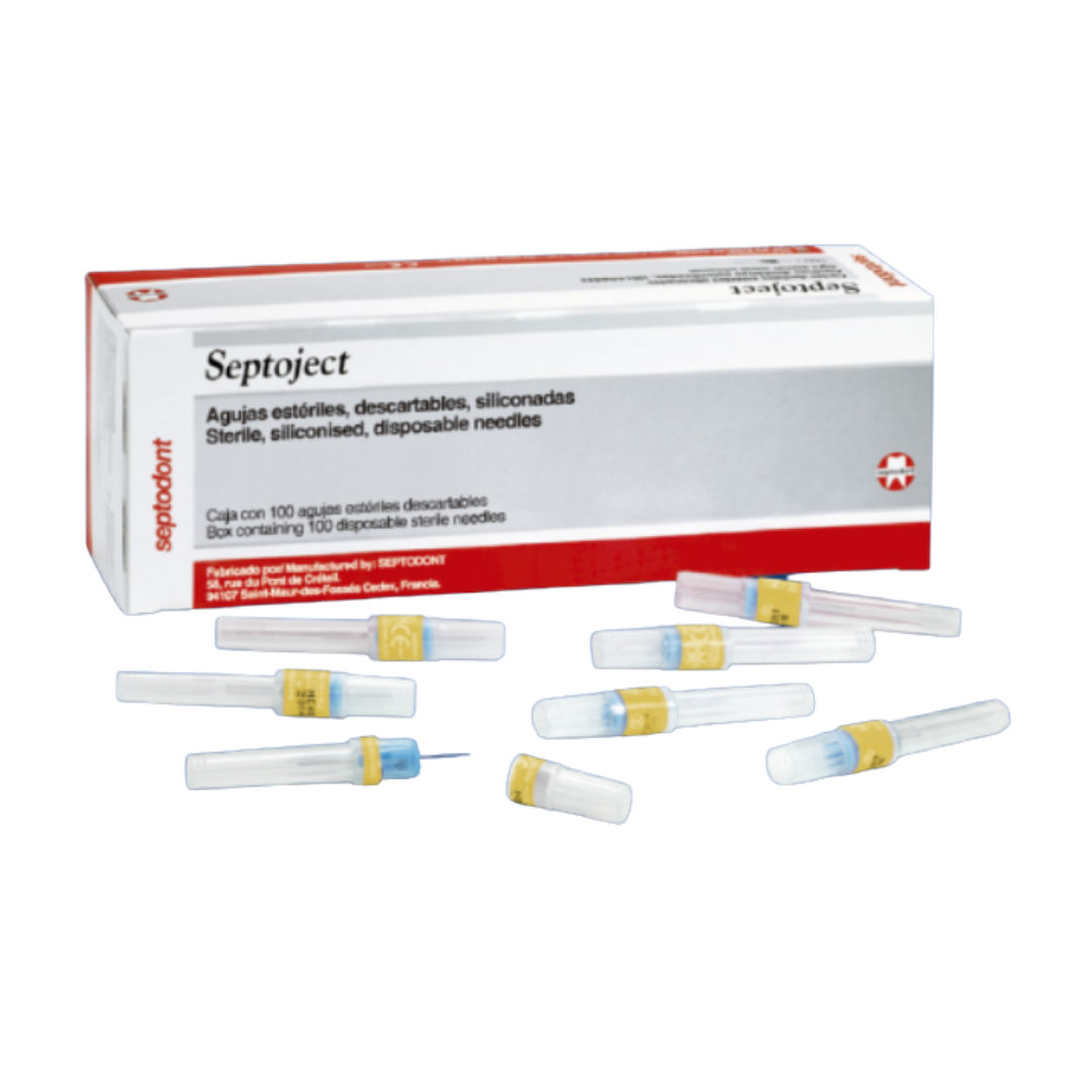 Aguja Dental Septoject (Caja C/100)