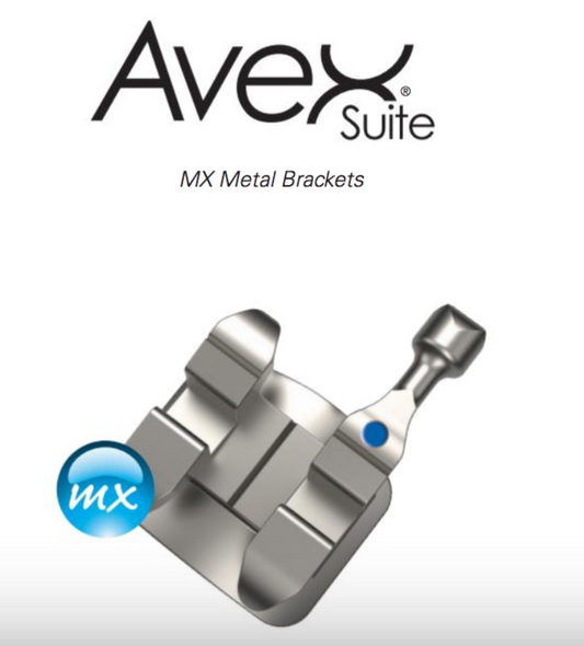Brackets AVEX MX .022, (Caja C/5 U&L)