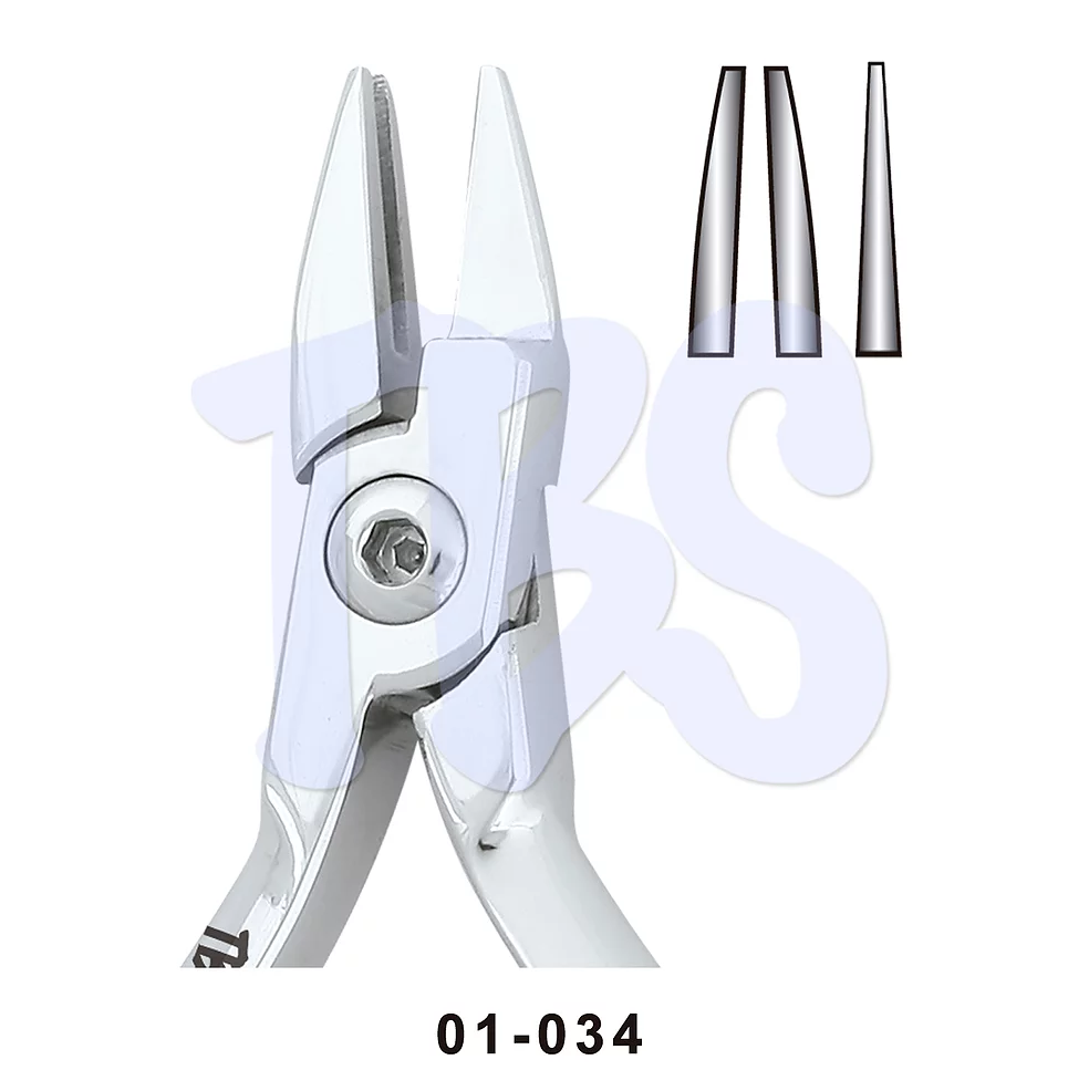 Pinza Aderer Tres Picos Larga