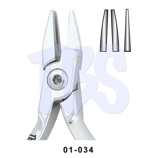 Pinza Aderer Tres Picos Larga