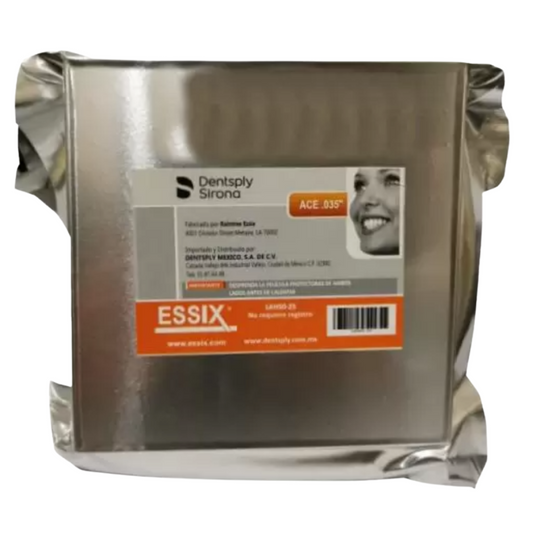 Plastico Ace 125mm. Cuadrado .035" (C/25)