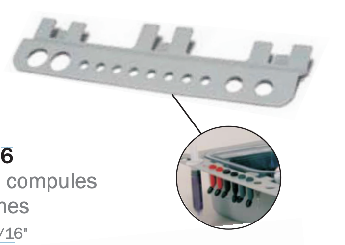 Porta Compules Lateral P/Charola (Clips)