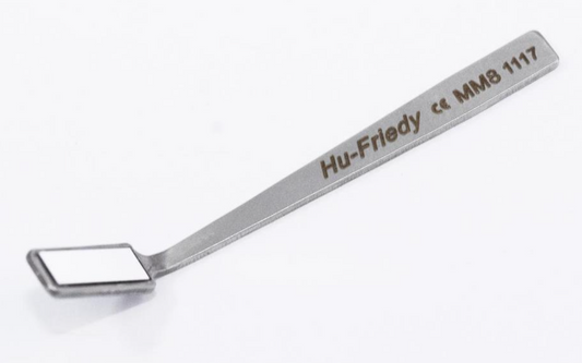 MICROESPEJO RECTANGULAR GRANDE DE RODIO (2X7MM) HU-FRIEDY