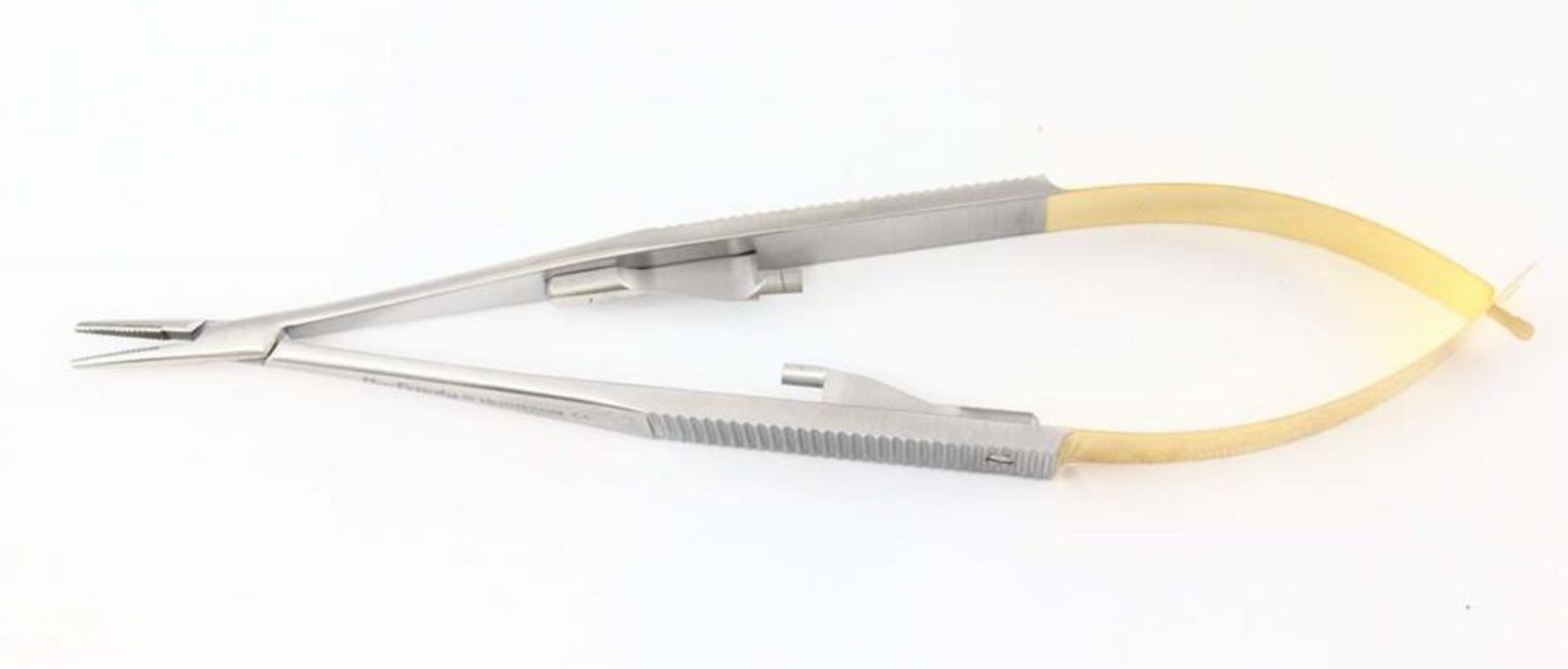PORTA AGUJAS PERMASHARP MIC CASTROVIEJO RECTA (14CM) HU-FRIEDY