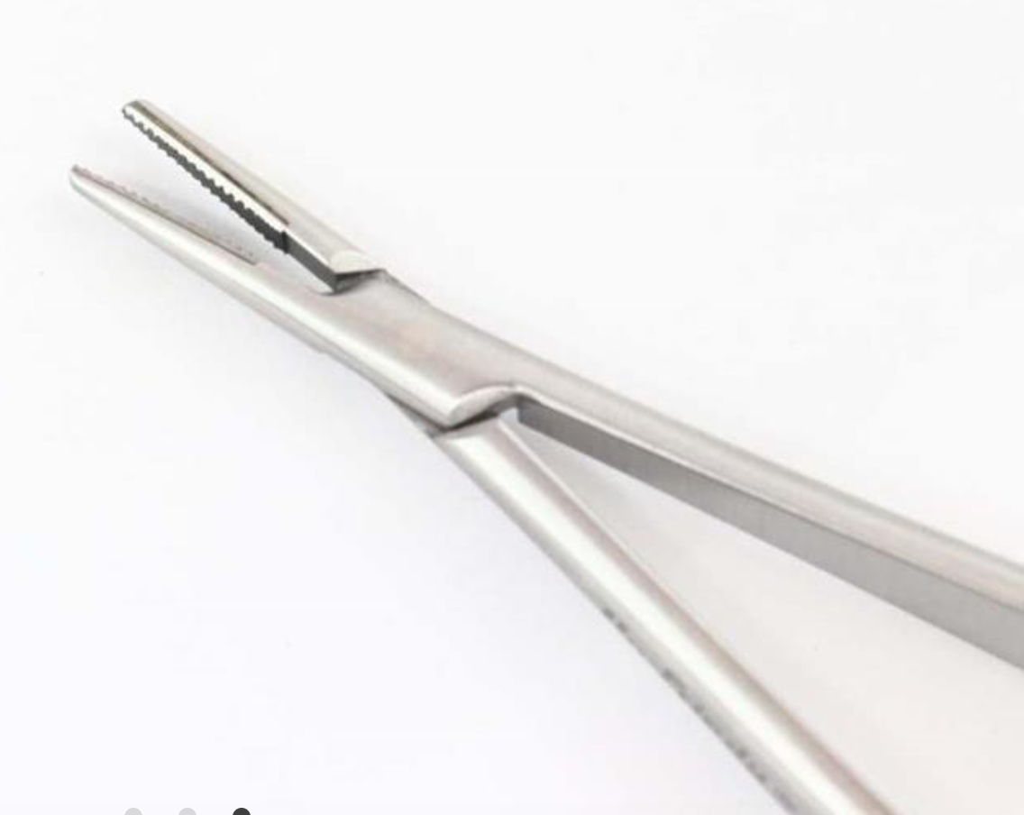 PORTA AGUJAS PERMASHARP MIC CASTROVIEJO RECTA (14CM) HU-FRIEDY