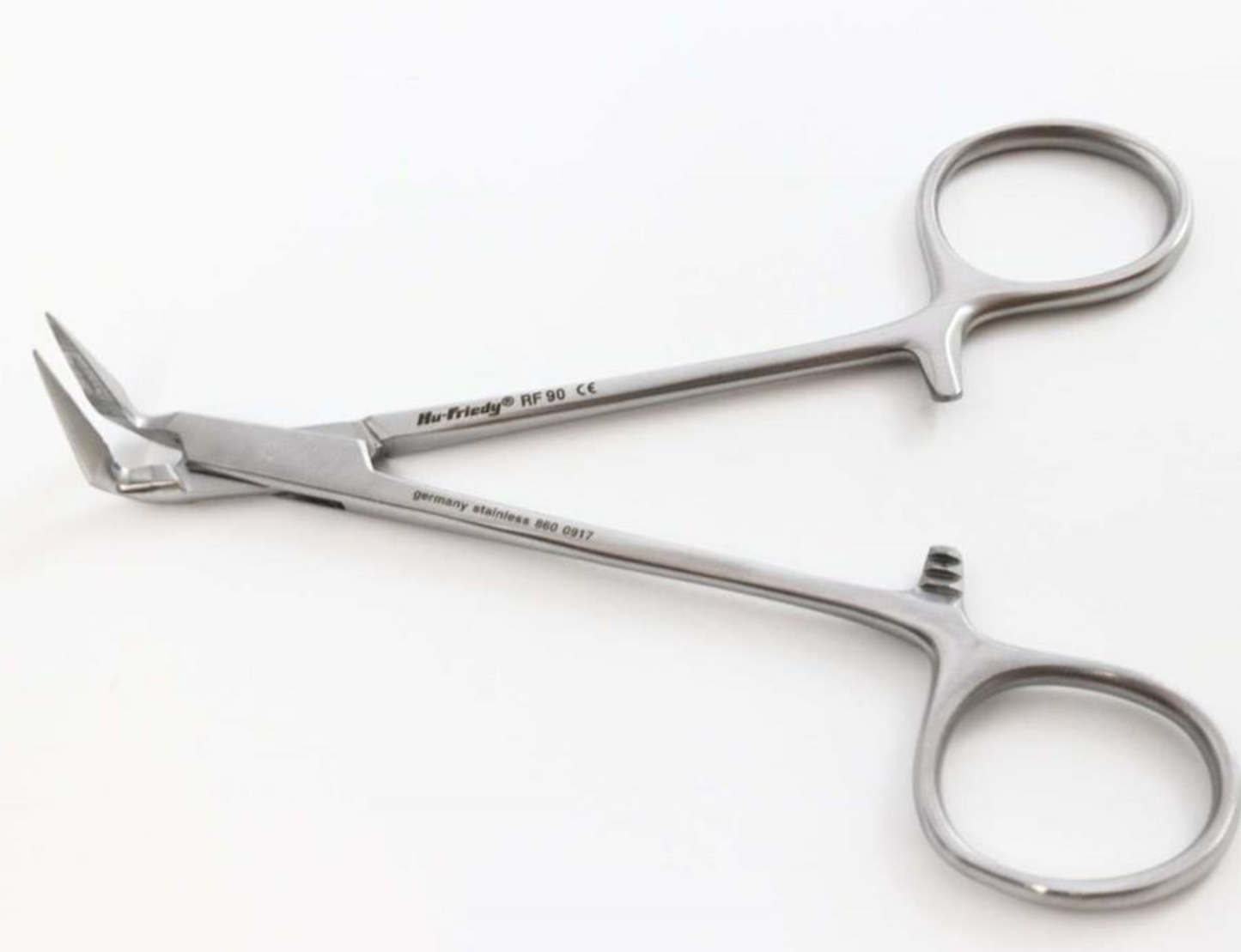 PINZA STEIGLITZ 90¡ PARA REMOVER PERNO Y PUNTAS DE PLATA (12CM) HU-FRIEDY