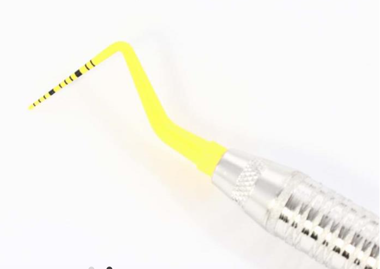 SONDA COLORVUE AMARILLA CAROLINA DEL NORTE 12MM (1MANGO+6PUNTAS) HU-FRIEDY