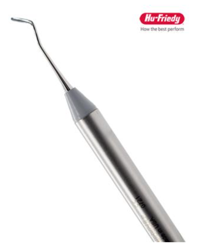 ESPATULA ACERO INOX. DIETSCHI 9/10 PARA RESINA MANGO SUAVE HU-FRIEDY
