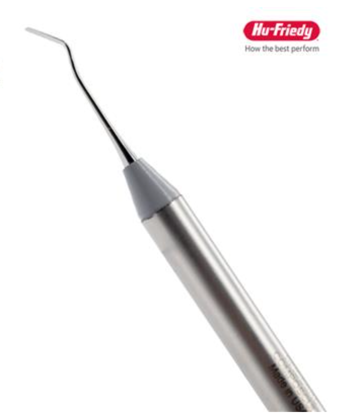 ESPATULA ACERO INOX. DIETSCHI 9/10 PARA RESINA MANGO SUAVE HU-FRIEDY
