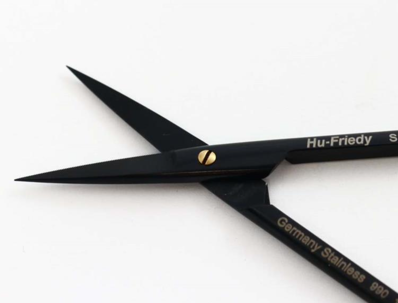 TIJERA IRIS RECTA SUPER-CUT S17SC BLACK LINE (11.5CM) HU-FRIEDY