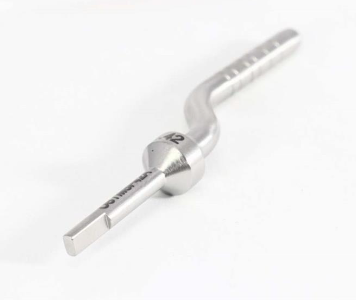 OSTEOTOMO INTERCAMBIABLE CONVEXO DE 4.2MM ANGULADO HU-FRIEDY