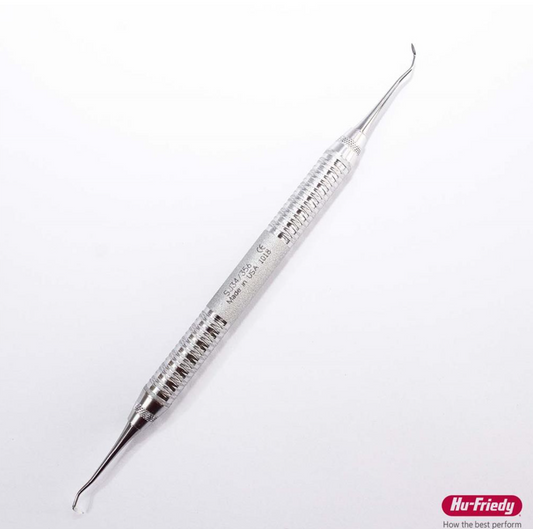 CURETA/RASPADOR JACQUETTE MINI PARA POSTERIORES 34/35 MANGO 6 HU-FRIEDY