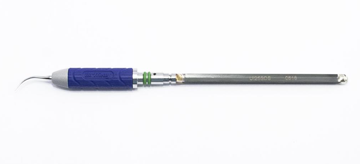 INSERTO ULTRASONICO 25K/SDS AFTER FIVE RECTO MANGO GIRATORIO (AZUL/GRIS) HU-FRIEDY