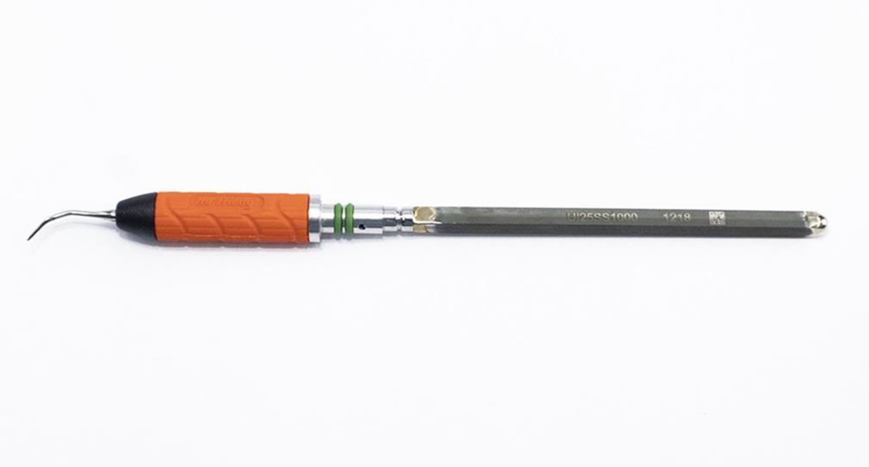 INSERTO ULTRASONICO 25K/SS1000 TRIPLE HOJA MANGO GIRATORIO (NARANJA/NEGRO) HU-FRIEDY
