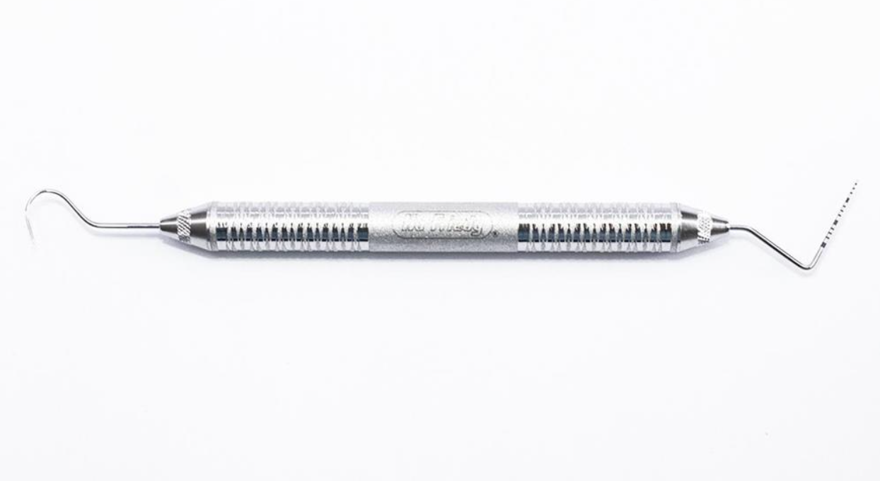 SONDA PERIODONTAL CAROLINA DEL NORTE UNC15 CON EXPLORADOR MANGO 6 HU-FRIEDY
