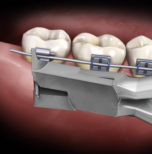 PINZA/ALICATE DE CORTE DISTAL DELGADA CON GOMA Y SEGURO HU-FRIEDY