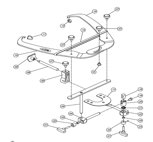 Piezas de Articuladores Modelo Arco Estandar - 13