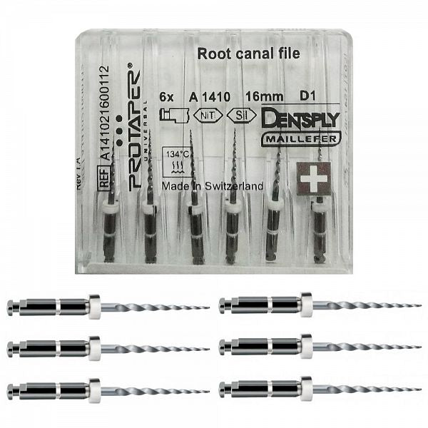Sistema Protaper Universal Retratamiento Set (Caja C/6)