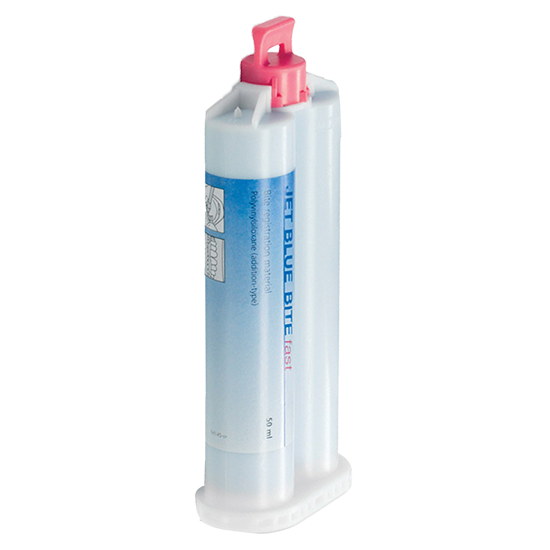 Jet Blue Bite: Material de Impresion para el Registro de Mordida (4 x 50ml)