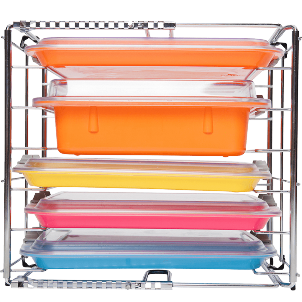 Rack Porta Charola Ajustable (P/8)