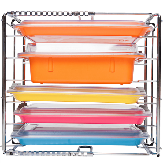 Rack Porta Charola Ajustable (P/8)
