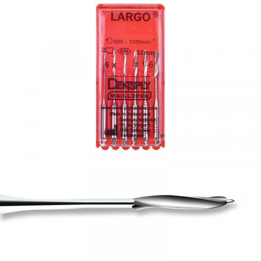 Largo Peeso Fresas Endodonticas (Caja C/6)