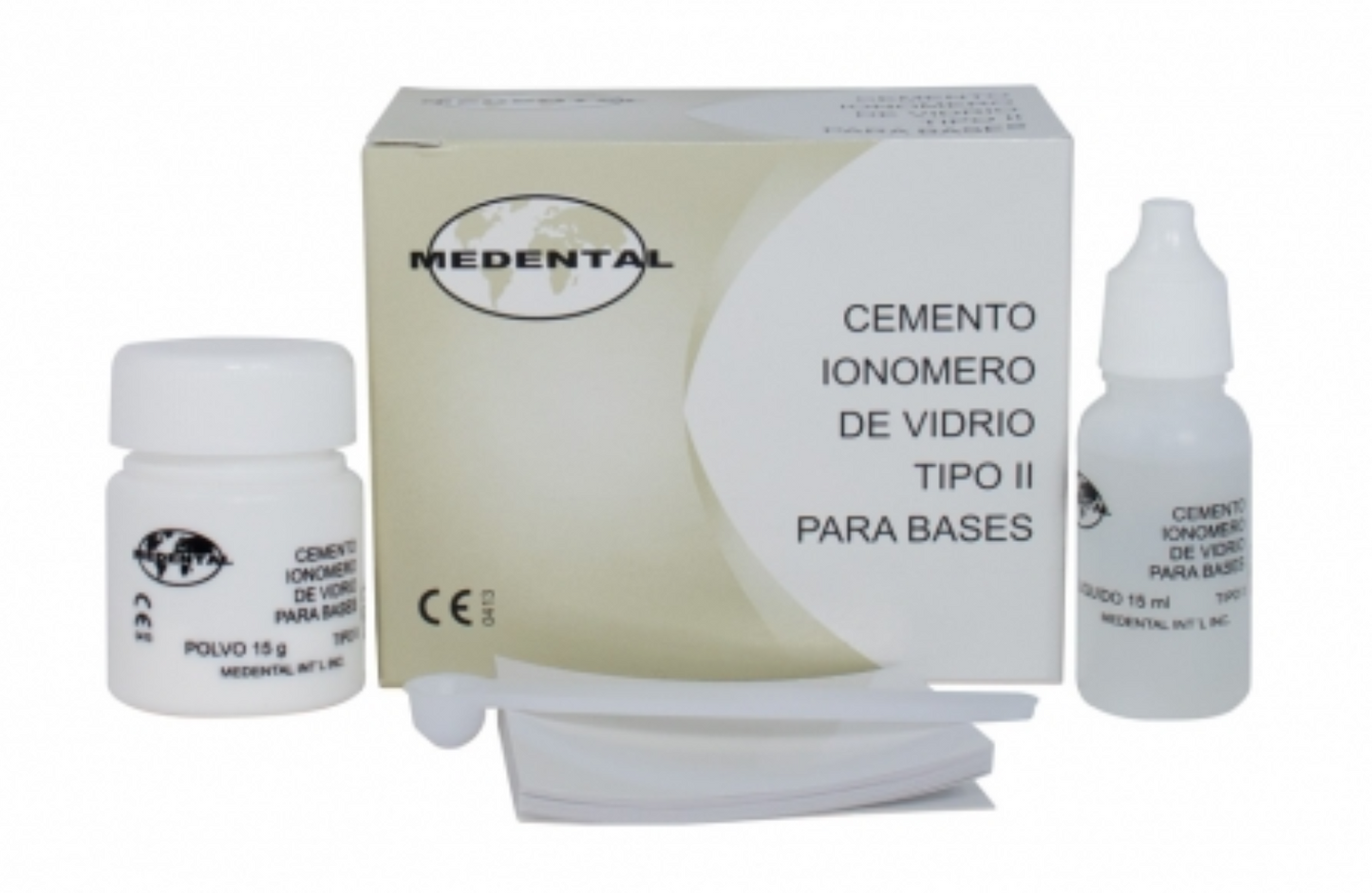 Cemento Ionomero Vidrio Tipo II Para Base