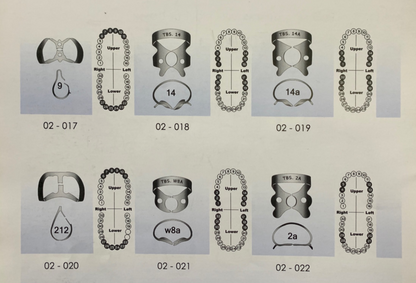 Grapas para Dique de Hule