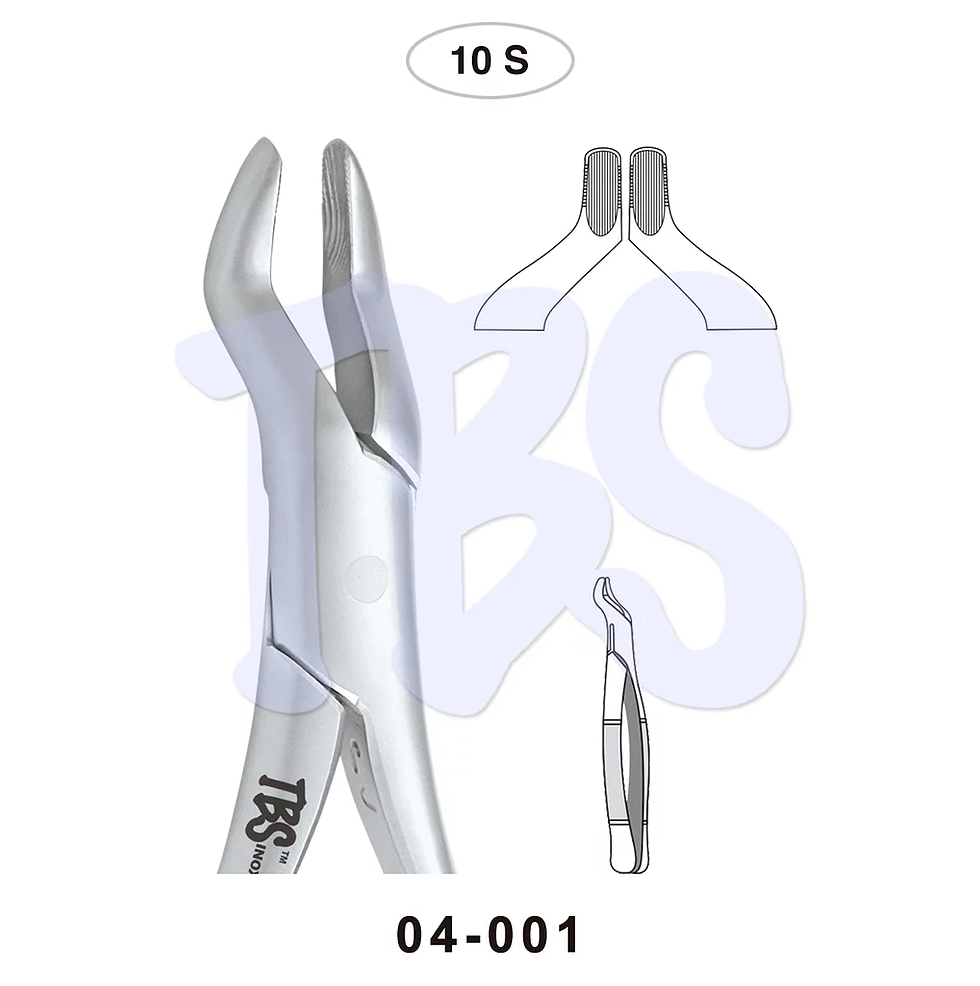 Forceps 10S P/Molares Sup.