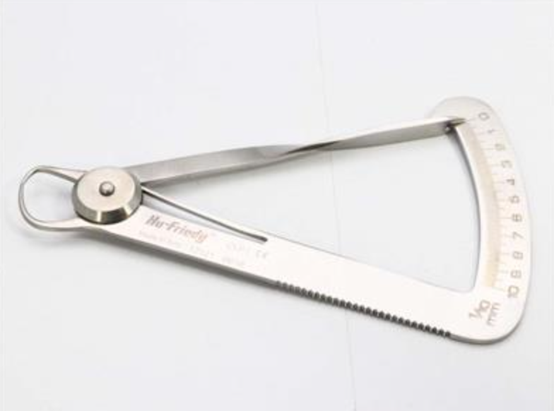 CALIBRADOR PARA METAL IWANSON CON MUELLE HU-FRIEDY