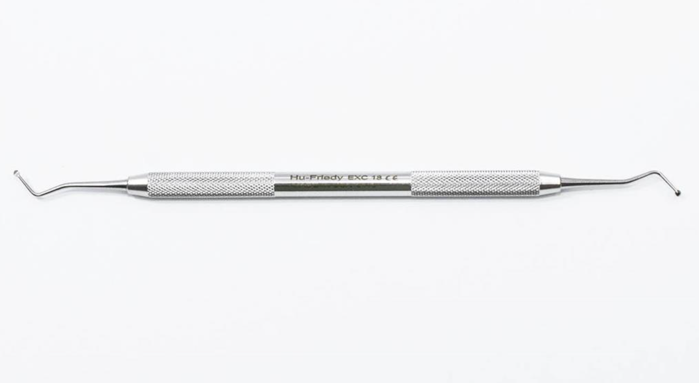 EXCAVADOR/CUCHARILLA 18 (1.5MM) HU-FRIEDY