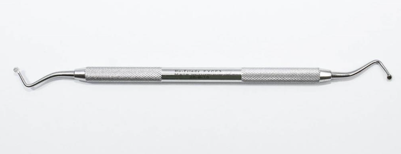 EXCAVADOR/CUCHARILLA E3 (2.5MM) HU-FRIEDY