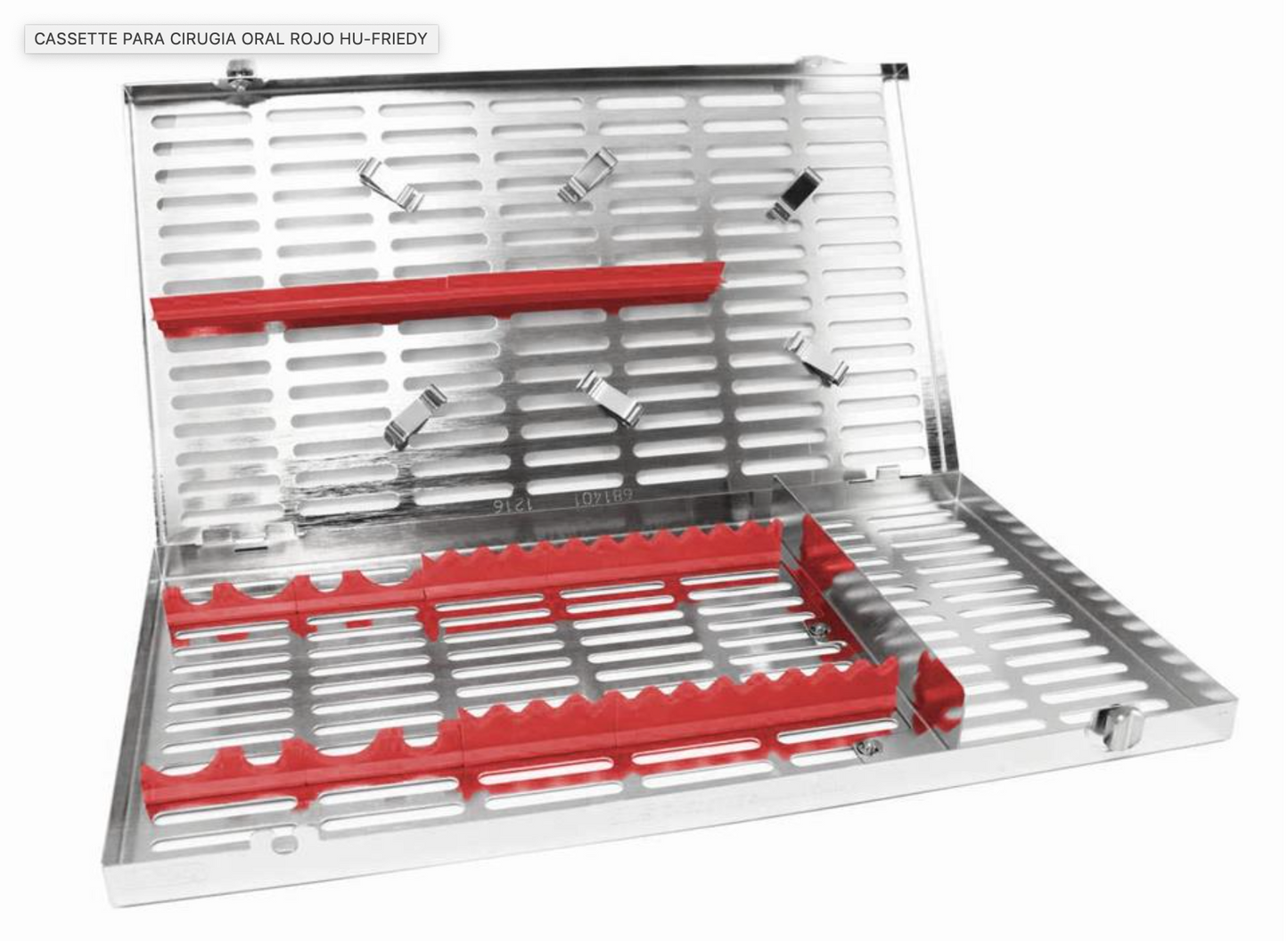 CASSETTE PARA CIRUGIA ORAL ROJO HU-FRIEDY