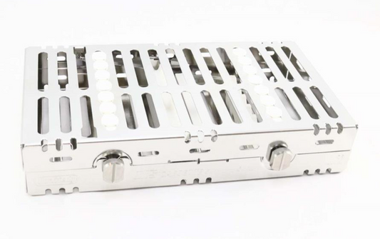 CASSETTE DOBLE 14 INSTRUMENTOS ORTODONCIA BLANCO HU-FRIEDY