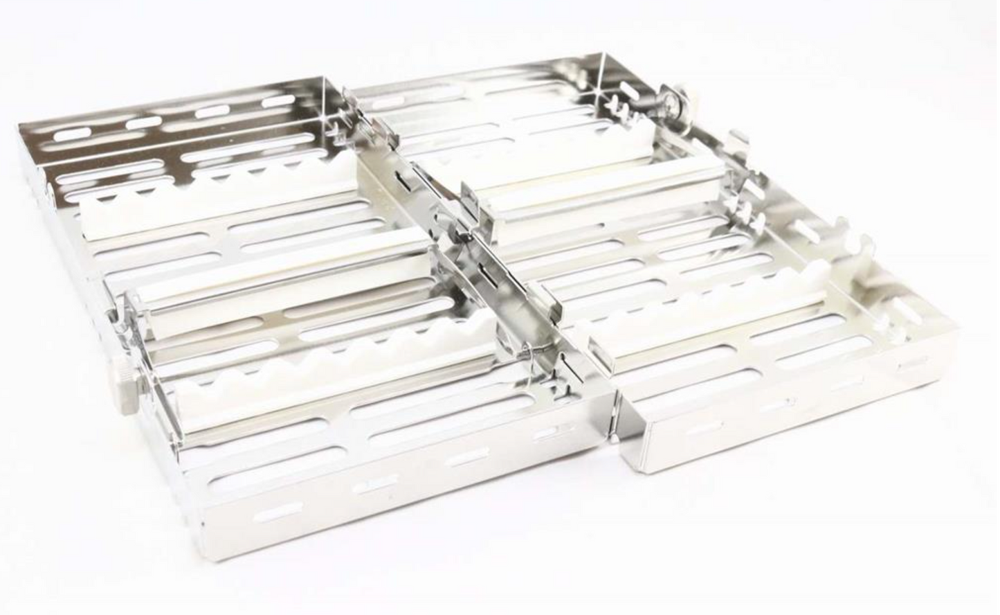 CASSETTE DOBLE 14 INSTRUMENTOS ORTODONCIA BLANCO HU-FRIEDY