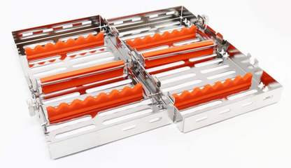 CASSETTE DOBLE 14 INSTRUMENTOS NARANJA HU-FRIEDY