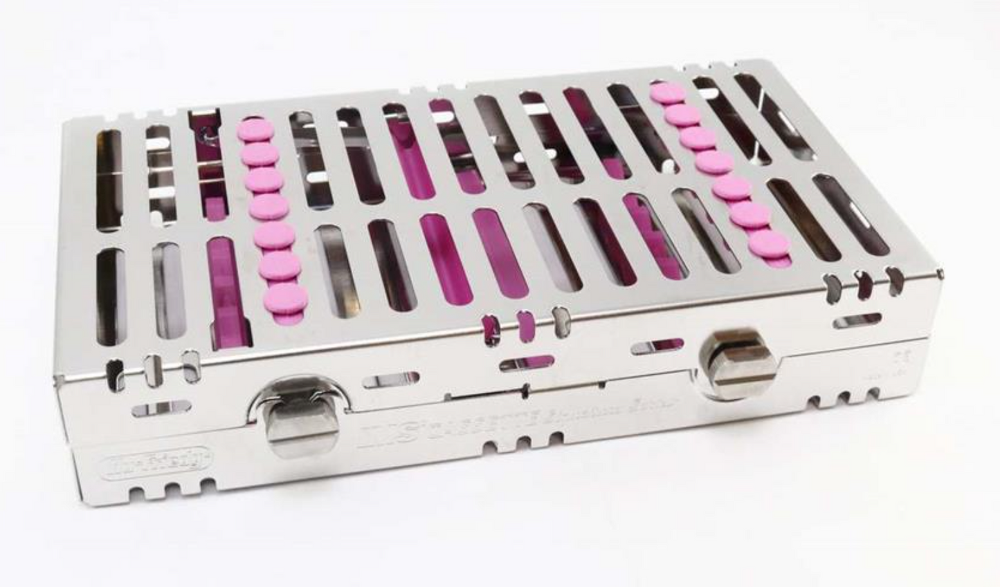 CASSETTE DOBLE 14 INSTRUMENTOS MORADO HU-FRIEDY