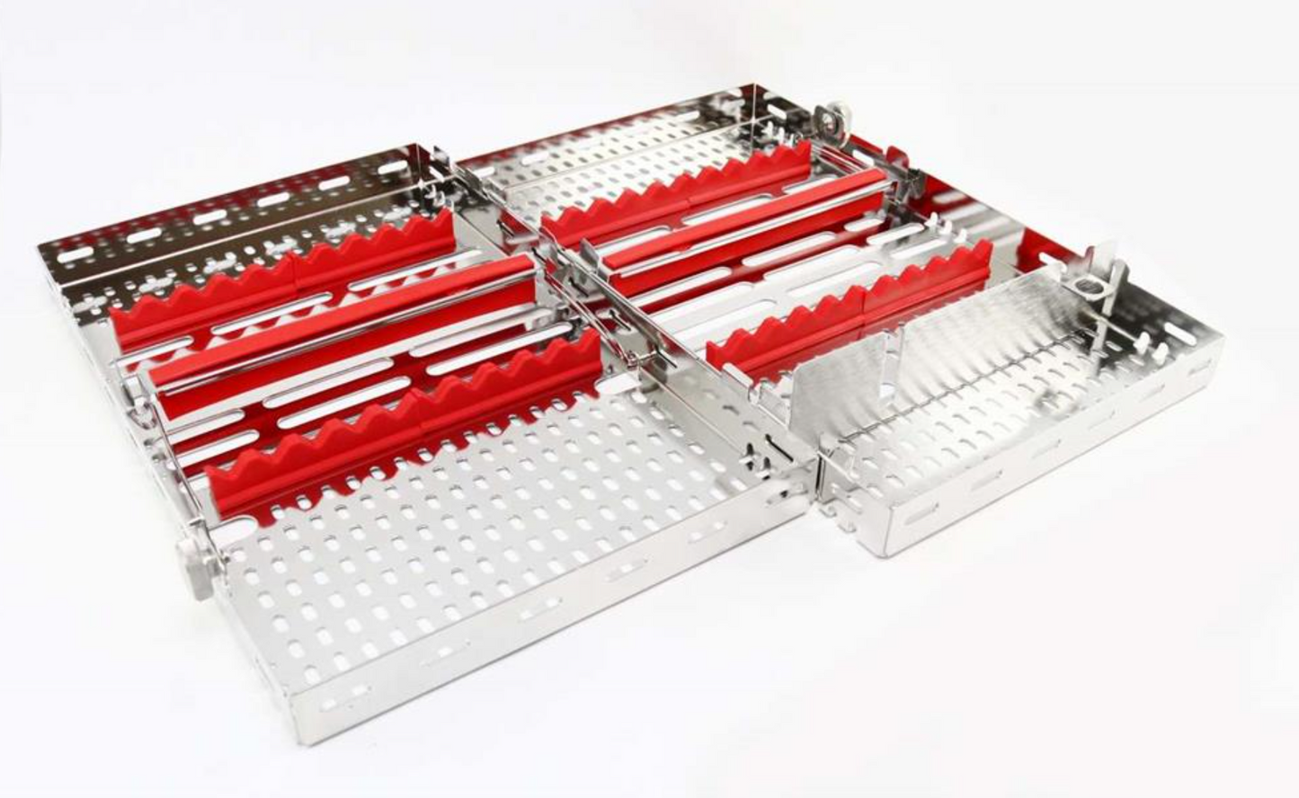 CASSETTE DOBLE 20 INSTRUMENTOS ROJO HU-FRIEDY
