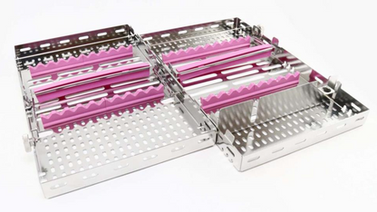 CASSETTE DOBLE 20 INSTRUMENTOS MORADO HU-FRIEDY