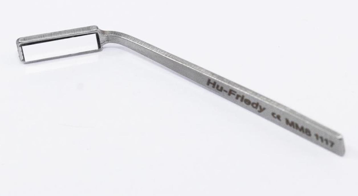 MICROESPEJO RECTANGULAR GRANDE DE RODIO (2X7MM) HU-FRIEDY