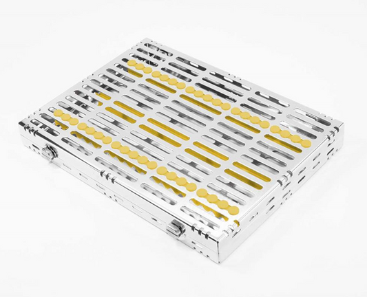 CASSETTE 20 INSTRUMENTOS AMARILLO HU-FRIEDY
