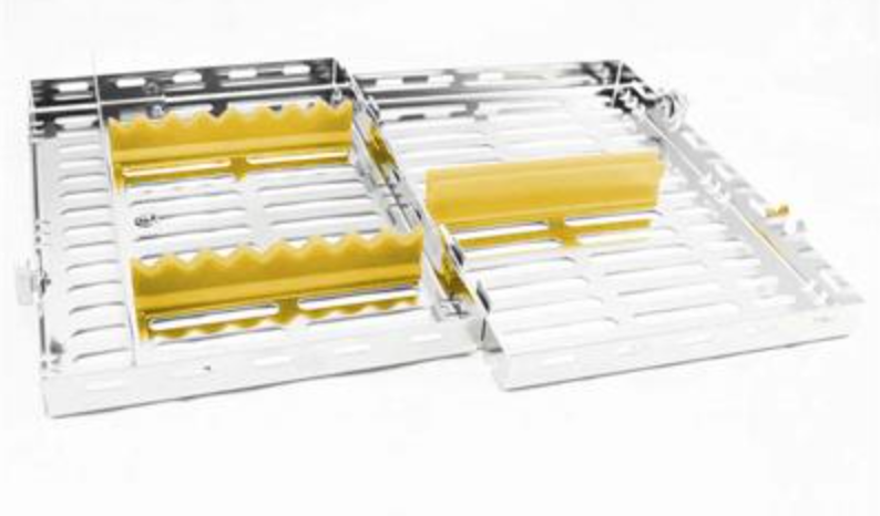 CASSETTE 8 INSTRUMENTOS AMARILLO HU-FRIEDY