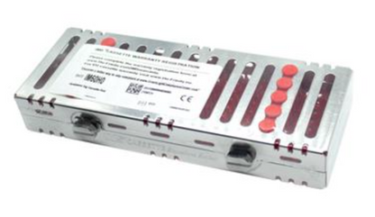 CASSETTE PARA PZA. DE MANO ROJO HU-FRIEDY