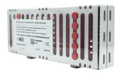 CASSETTE PARA PZA. DE MANO ROJO HU-FRIEDY