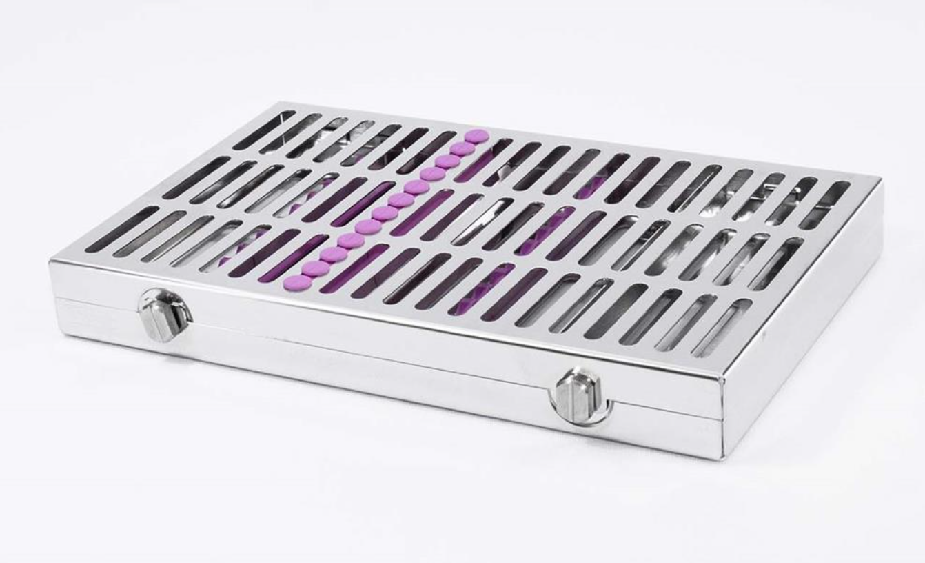 CASSETTE 12 INSTRUMENTOS MORADO HU-FRIEDY